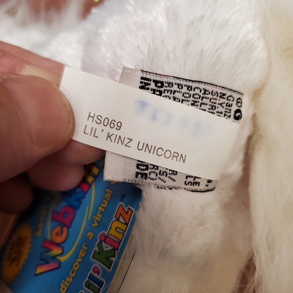 Ganz Webkinz Lil' Kinz HS069 Unicorn Sealed Unused Code - Picture 5 of 5